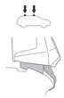 Монтажний комплект Thule 145104 для Nissan Altima (L33) 2013-2018 (USA) (TH 145104) - изображение 2