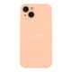 Чохол Silicone Case Full із захистом камери для iPhone 13 Grapefruit - зображення 1