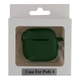 Чехол Silicone Case с карабином для Airpods 5/Airpods 4 Dark Green - изображение 2
