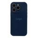 Чохол Silicone Case Full Size with Frame для iPhone 16 Pro Max 70.Deep Navy - изображение 1