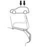 Монтажний комплект Thule 1379 для Kia Cerato (mkI)(хетчбек) 2004-2008 (TH 141379) - изображение 2