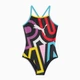 Детский слитный купальник для девочки Puma 94752401 122-128 см Multi Colour (8720245780865) - изображение 1