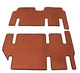 Двошарові килимки Sotra Premium Terracotta для Mercedes-Benz Viano (W639)(2 ряд - 2+1)(3 ряд - 2+1)(2-3 ряд) 2003-2014 (ST 90365-CH-Terra) - изображение 1