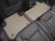 Килимки Weathertech Beige для Audi Q7/SQ7 (mkII) 2015→ / Q8/SQ8/RS Q8 (mkI) 2018→ (2 ряд із кріпленнями)(1-2 ряд) (WT 458871-458872) - изображение 3