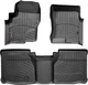Килимки Weathertech Black для Nissan Navara (D40) 2004-2008; Suzuki Equator (mkI) 2008-2012 (extended cab)(1 кріплення) (WT 440471-440472) - изображение 1