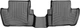 Килимки Weathertech Black для Peugeot 308 (mkI) 2007-2013; Citroen C4 (mkII) 2010-2018 / DS4 (mkI) 2010-2015; DS 4 (mkI) 2015-2018 (2 ряд) (WT 444312) - изображение 1
