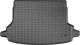 Килимок Weathertech Black для Subaru Forester (mkV) 2018-2024 (багажник) (WT 401230) - изображение 1