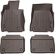 Килимки Weathertech Choco для Lexus LS (mkIV) 2013-2017 (повний привід) (WT 475141-475142) - изображение 1