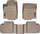 Килимки Weathertech Beige для Mercedes-Benz ML-Class (W166) 2011-2015 / GLE-Class (W166) 2015-2019 / GL-Class (X166) 2012-2015 / GLS-Class (X166) 2015-2019 (1-2 ряд) (WT 454011-454012) - изображение 1