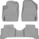 Килимки Weathertech Grey для Kia Niro (mkI) 2016-2022 (USA)(не електро) (WT 4610361-4610363) - изображение 1