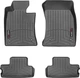 Килимки Weathertech Black для Mini Cooper (mkII)(R56) 2006-2013 / Coupe (mkI)(R58) 2012-2015 (WT 441361-441362) - изображение 1