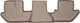 Килимки Weathertech Beige для Cadillac Escalade ESV (mkII); Chevrolet Suburban (mkIX); GMC Yukon XL (mkIX) 2000-2006 (2 ряд - 3 місця)(3 ряд) (WT 450614) - изображение 1