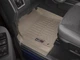 Килимки Weathertech Beige для Dodge Ram (mkIV) 2012-2018 (Regular Cab)(з довгою консоллю)(4 кріпильні гачки) (WT 454651) - изображение 2