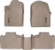 Килимки Weathertech Beige для Jeep Grand Cherokee (mkIV)(WK2) 2013-2015(Лют) (USA); Dodge Durango (mkIII) 2013-02.2015 (2 ряд - 3 місця)(1-2 ряд) (WT 454851-453242) - изображение 1