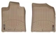 Килимки Weathertech Beige для Toyota Highlander (mkII) 2007-2013 (гібрид)(1 ряд) (WT 451311) - изображение 1