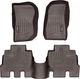 Килимки Weathertech Choco для Jeep Wrangler Unlimited (JK) 2014-2018 (5-дв.) (WT 475731-475732) - изображение 1