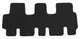 Двошарові килимки Sotra Classic 7mm Black для Hyundai Santa Fe (mkIII)(3 ряд) 2013-2018 (ST 07461-GD-Black) - изображение 1