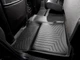 Килимки Weathertech Black для Chevrolet Silverado (mkII) 2007-2014 (Crew Cab)(з важелем 4x4)(1 ряд - 2 місця)(без сховища під 2 поряд) (WT 4413061-440660) - изображение 3
