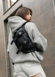 Женская сумка бананка Sambag Dynamicdart черный 38 × 21 × 7 см (80411702) - изображение 3