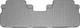 Килимки Weathertech Grey для Toyota Highlander (mkII) 2007-2013 (2 ряд) (WT 461152) - изображение 1