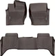 Килимки Weathertech Choco для Land Rover Range Rover (mkIV)(L405) 2018-2021 (не PHEV)(без консолі на 2 ряду) (WT 474801-474809) - изображение 1