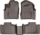 Килимки Weathertech Choco для Jeep Grand Cherokee (WK2); Dodge Durango (mkIII)(1-2 row)(2 row bench) 03.2015→ (WT 479301-473242) - зображення 1