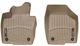 Килимки Weathertech Beige для Volkswagen Beelte (A5) 2011-2019 (купе/кабріо) / Jetta (mkVI) 2010-2018 (седан)(1 ряд) (WT 453381) - изображение 1