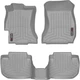 Килимки Weathertech Grey для Subaru Impreza (mkIV) 2011-2016 / XV (mkI) 2012-2017 / Levorg (mkI) 2014-2020 (WT 464391-464392) - изображение 1