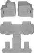 Килимки Weathertech Grey для Chevrolet Traverse (mkII) 2017-2024 (2 ряд - 2 місця)(1-2-3 ряд) (WT 4612281-4612282) - изображение 1