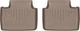 Килимки Weathertech Beige для Porsche Panamera (mkII) 2016-2023 (not Executive)(2 ряд) (WT 4511802) - изображение 1