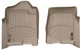 Килимки Weathertech Beige для Cadillac Escalade (mkIII) / ESV / EXT (III); Chevrolet Suburban (X); Tahoe (III) Avalanche (II) / Silverado (II); GMC Yukon / XL (mkX)(1 ряд) 2006-2014 (WT 450661) - изображение 1