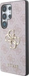 Etui Guess 4G Big Metal Logo do Samsung Galaxy S25 Ultra Pink (GUHCS25L4GMGPI) - obraz 2