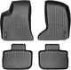 Килимки Weathertech Black для Chrysler 300/300C (mkII) 2010-2023; Dodge Charger (mkII) 2010-2023 (повний привід) (WT 444251-443792) - изображение 1