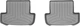 Килимки Weathertech Grey для Mercedes-Benz C-Class (C204) 2012-2015 (купе) / E-Class (C207; A207) 2009-2016 (купе/кабріо)(2 ряд) (WT 461613) - изображение 1