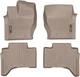 Килимки Weathertech Beige для Land Rover Range Rover (mkIV)(L405) 2012-2017 (з консоллю на 2 ряду) (WT 454801-454802) - изображение 1