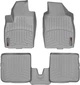 Килимки Weathertech Grey для Fiat Panda (mkII) 2003-2012 (WT 464131-464132) - изображение 1