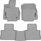 Килимки Weathertech Grey для Toyota RAV4 (mkV) 2018→ (не гібрид / не PHEV) (WT 4615161-4615162) - изображение 1