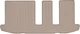 Килимки Weathertech Beige для Nissan Pathfinder (R52) 2012-2020; Infiniti JX (mkI) 2012-2013 / QX60 (mkI) 2013-2020 (3 ряд) (WT 454453) - изображение 1