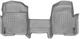 Килимки Weathertech Grey для Ford F-150 (mkXII) 2010-2014 (all cabs)(без важеля 4x4)(коротка консоль)(з повітроводами ззаду)(2 кріплення)(цілісний)(1 ряд) (WT 464091) - изображение 1