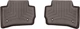 Килимки Weathertech Choco для Jaguar F-Pace (mkI) 2016→; Land Rover Range Rover Velar (mkI) 2017→ (2 ряд) (WT 479632) - изображение 1