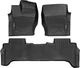 Килимки Weathertech Black для Land Rover Range Rover (mkIV)(L405) 2012-2017 (без консолі на 2 ряду) (WT 444801-444803) - изображение 1
