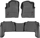Килимки Weathertech Black для Infiniti QX80 (mkII) 2018-2024; Nissan Armada (mkII) 2018-2024 (1-2 ряд) (WT 4415021-4415022) - изображение 1