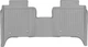 Килимки Weathertech Grey для Land Rover Range Rover (mkIV)(L405)(long) 2018-2021 (без консолі)(2 ряд) (WT 4614052) - изображение 1