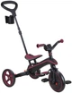 Трехколесный велосипед Globber серии Learning Trike Foldable 4 в 1 Бордовый (732-202-2) - изображение 6