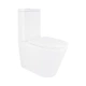 Унитаз-компакт Qtap Scorpio безободковый Ultra Quiet с сиденьем Soft-close QT14222125AUQW - изображение 1