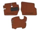 Двошарові килимки Sotra Premium Terracotta для Hyundai H-100 (mkII)(1 ряд) 1986-1994 (ST 07150-CH-Terra) - изображение 1