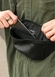 Мужская кожаная сумка бананка Sambag Tirso PSO черная 31 × 16 × 5 см (81119001m) - изображение 9