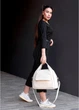 Жіноча спортивна cумка Sambag Vogue BKS молочна 37 х 25 х 16 см (90159011) - зображення 2