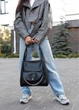 Женская сумка Sambag HOBO BLISS Черная 31 х 31 х 12 см (53453001) - изображение 5