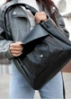 Женская сумка Sambag HOBO BLISS Черная 34 х 31 х 12 см (53453070) - изображение 7